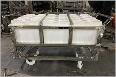 SS Trolley for Bread Crumbs