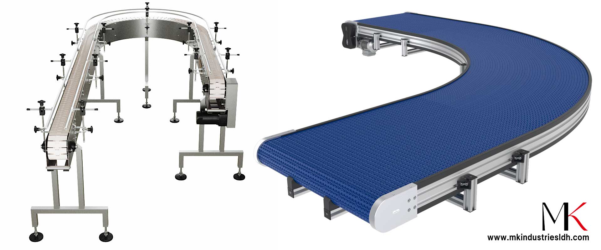 MS / SS Slat Chain Conveyor, Modular Conveyor for Food Industry, MS / SS Roller Conveyor, MS / SS Belt Conveyor, MS / SS Duplex Roller Conveyor manufacturers in India Ludhiana Punjab