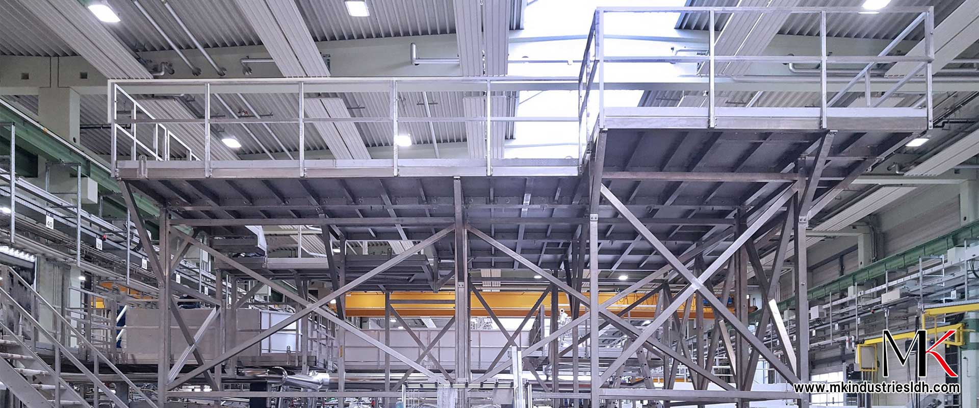 We are Manufacturers of SS Platforms for various Industrial Operation in India Ludhiana Punjab