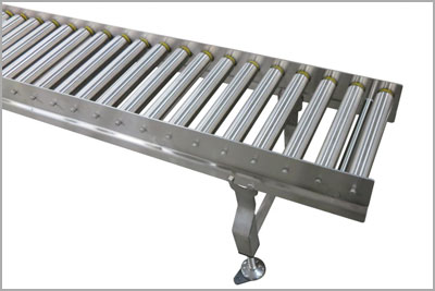 MS / SS Roller Conveyor Manufacturers Exporters in India Punjab Ludhiana