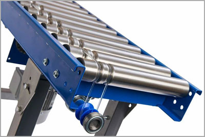 MS / SS Duplex Roller Conveyor for Bread Industry Manufacturers Exporters in India Punjab Ludhiana