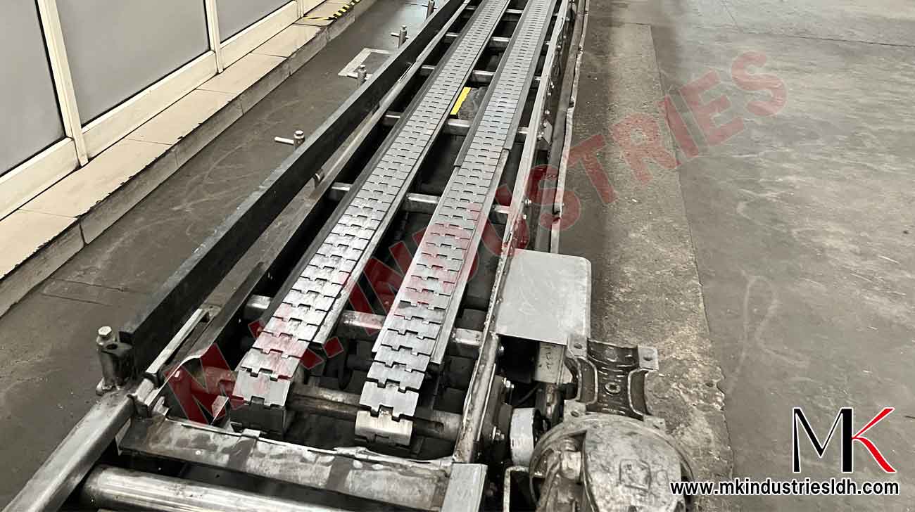 MS / SS Slat Chain Conveyor