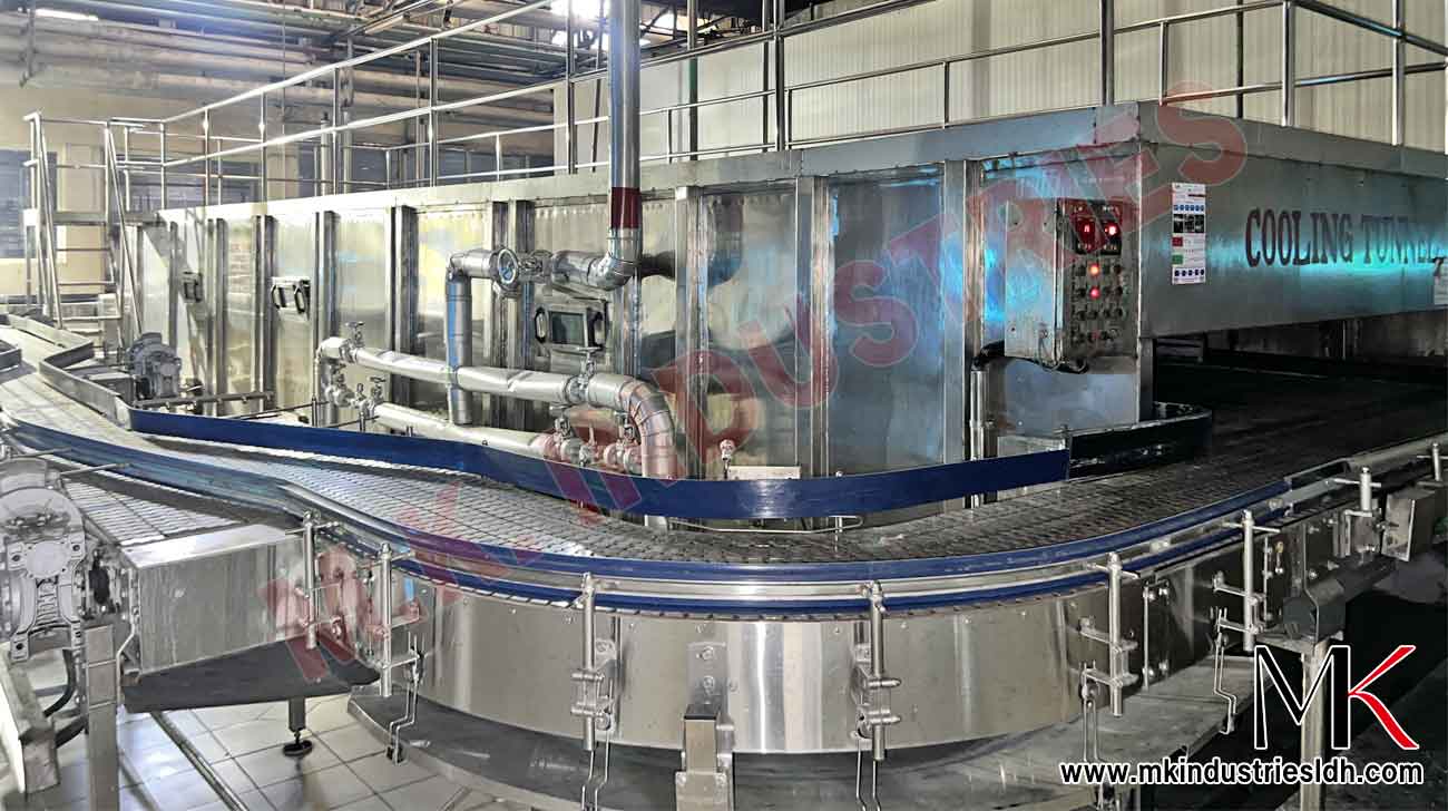 SS Cooling Tunnel (for Mango Juice & Ketchup)
