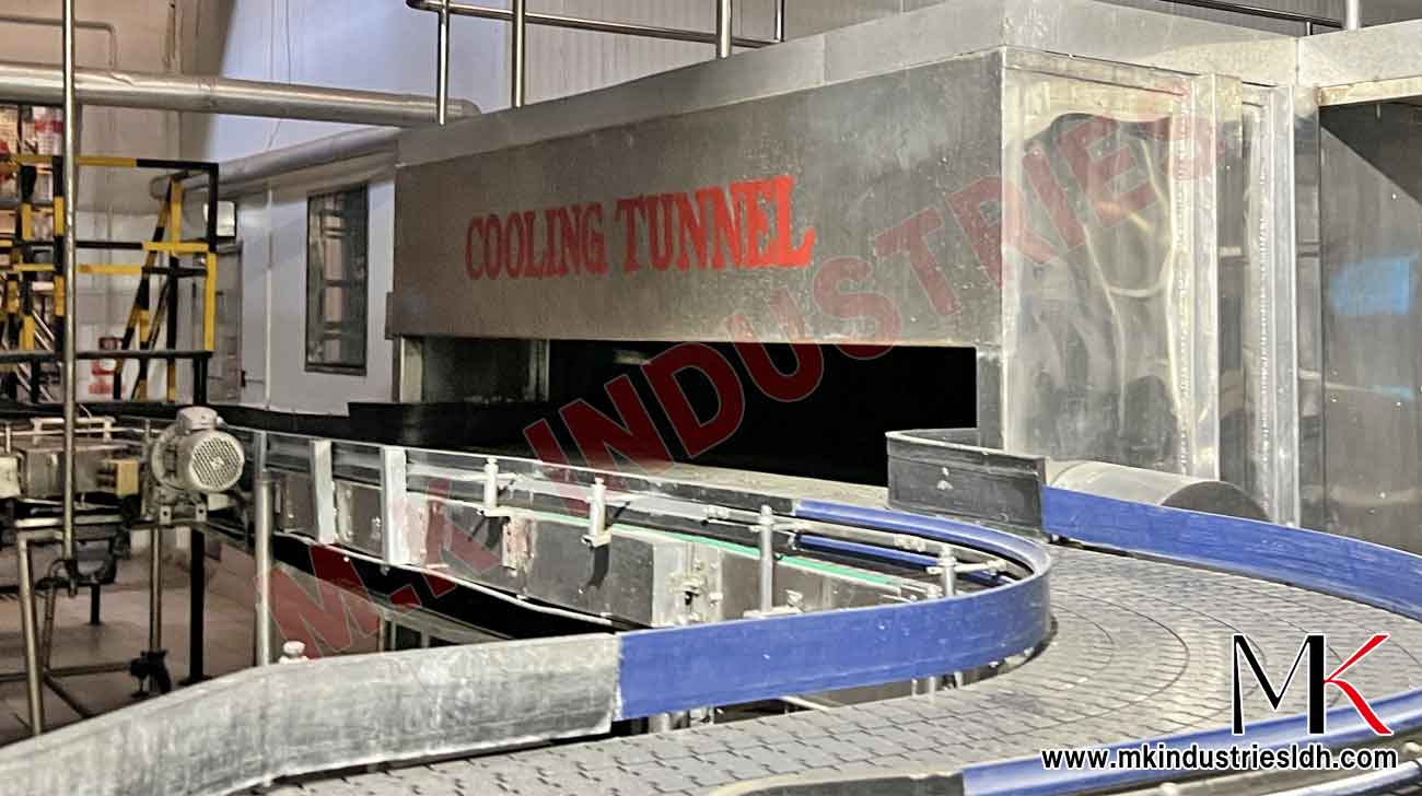 SS Cooling Tunnel (for Mango Juice & Ketchup)