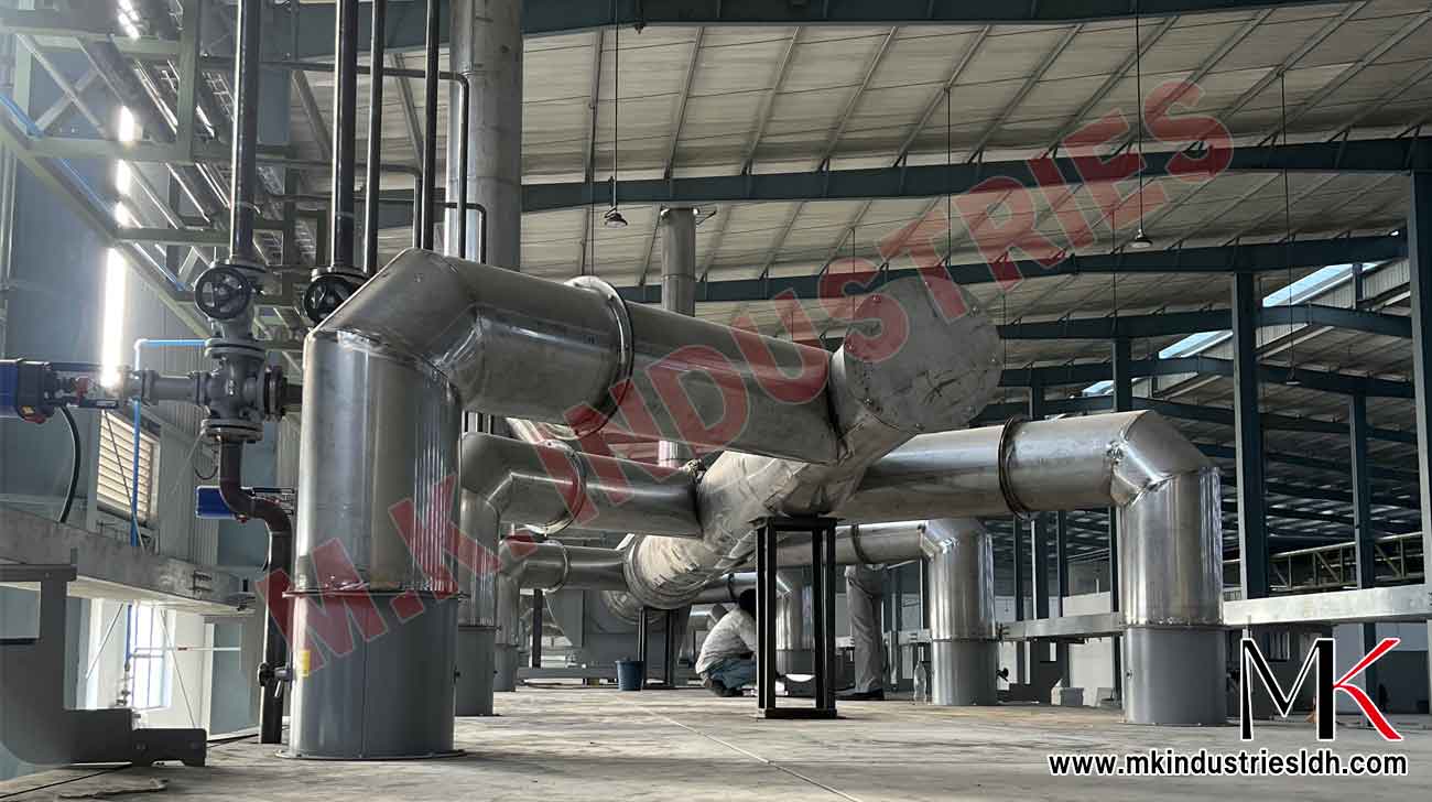 SS Ducting for Stenter Machines